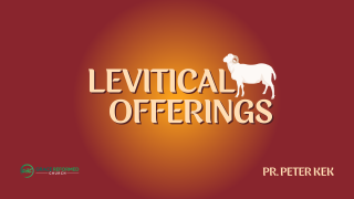 Levitical Offerings sermon series