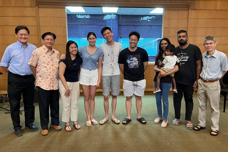 Grace Reformed Church baptism candidates 2023