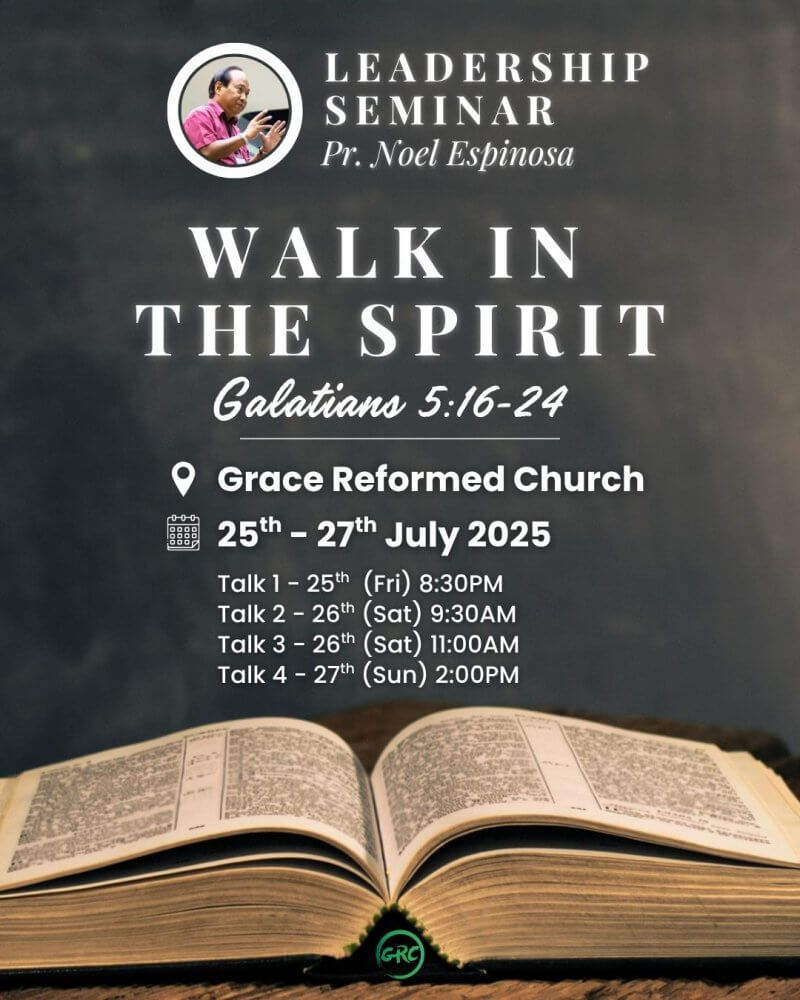 Walk In The Spirit Leadership Seminar 2025 poster