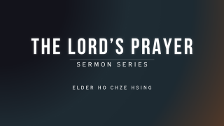 The Lords Prayer sermon series graphic